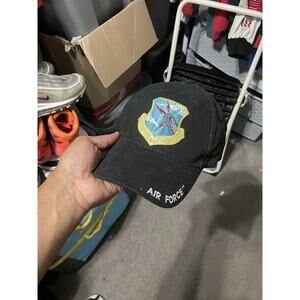 US AIR FORCE USAF STRATEGIC AIR COMMAND SAC BALL CAP HAT NAVY